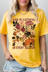 5000P-E3171 Faithful In Every Season Graphic Plus Heavy Cotton Tee $12.75