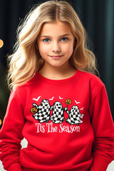 UL180B-E3124Z Retro Ghosts Kids Graphic Sweatshirt $20