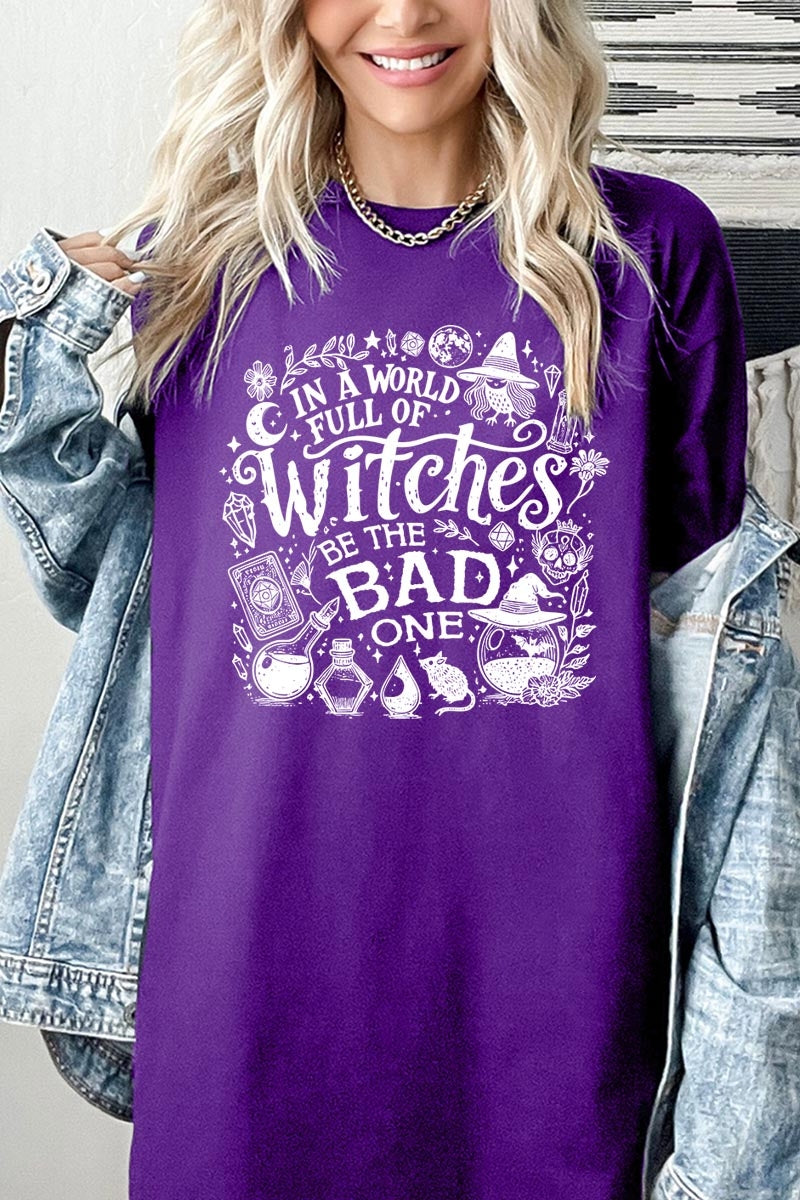 5000P-E3139 In a World of Witches Plus Heavy Cotton Tee $12.75