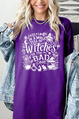 5000-E3139 In a World of Witches Graphic Heavy Cotton Tee $9