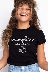 US3001Y-E3152Z Pumpkin Season Kids Graphic Tee $11