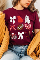 US3001P-E3080 Georgia Football Graphic Plus Tee $16