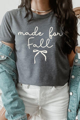 US3001P-E3151 Made For Fall Graphic Plus Tee $16