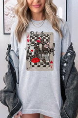 US3001P-E3099 Retro Wildcard Graphic Plus Tee $16
