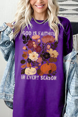 5000-E3171 Faithful In Every Season Graphic Heavy Cotton Tee $9