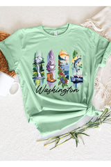 US3001-E3061WA Washington State Brushstroke Graphic Tee $12.5