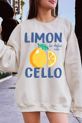 UL180P-E3056 Limoncello Graphic Plus Sweatshirt $25