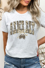 US3001P-E3131 Football Game Day Camo Graphic Plus Tee $16