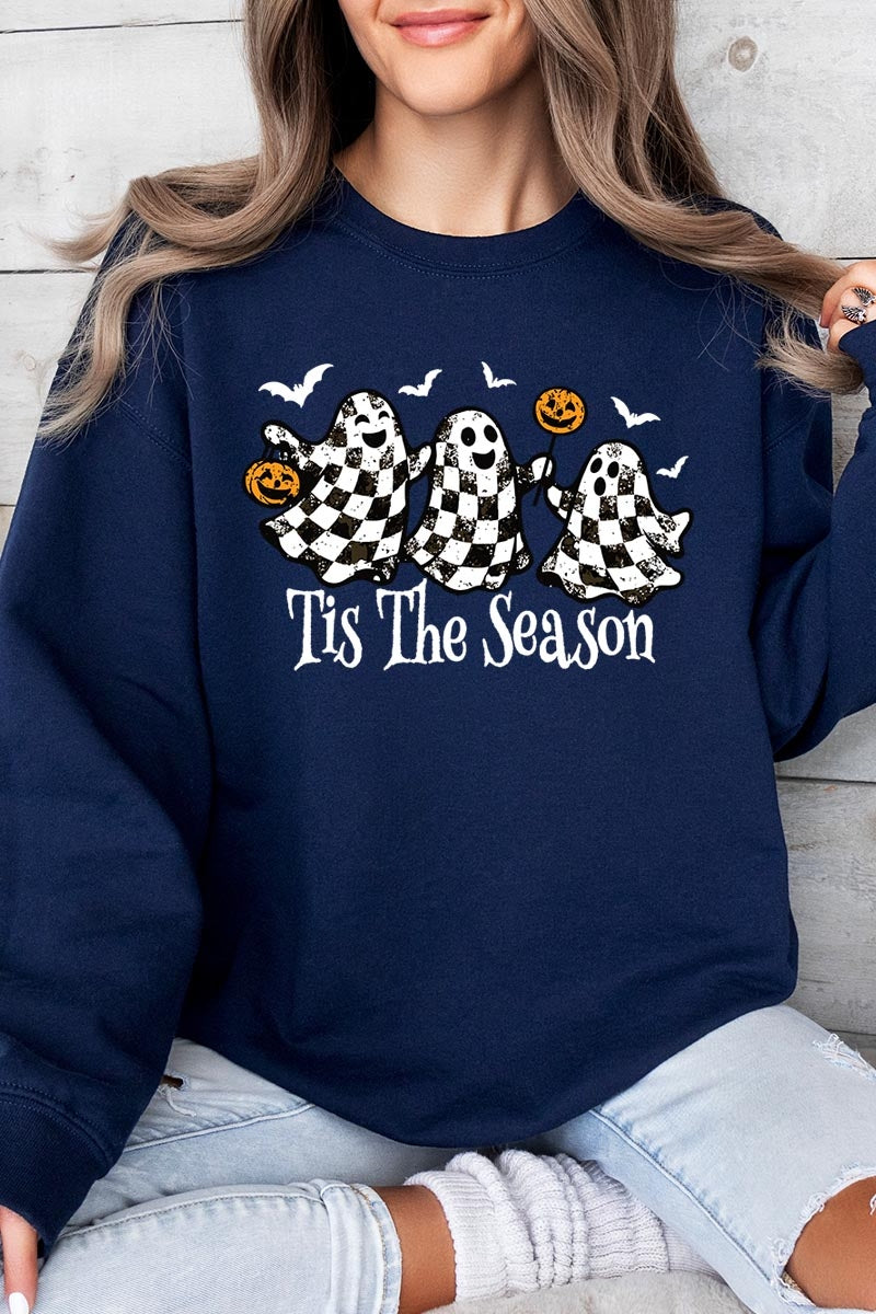 UL180-E3124 Retro Ghosts Graphic Sweatshirt $20