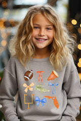 UL180B-E3078Z Florida Football Kids Graphic Sweatshirt $20