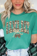 US3001P-E3131 Football Game Day Camo Graphic Plus Tee $16