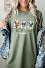 5000P-E3192 Deer & Duck Hunting Season Graphic Plus Heavy Cotton Tee $12.75