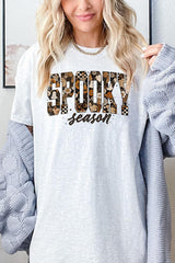5000P-E3105 Spooky Halloween Graphic Plus Heavy Cotton Tee $12.75