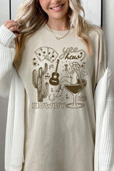 5000-E3097 Cowgirl Country Music Graphic Heavy Cotton Tee $9