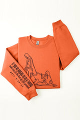 UL180-E3075FS If Youu2019re Hanging On Graphic Sweatshirt $22