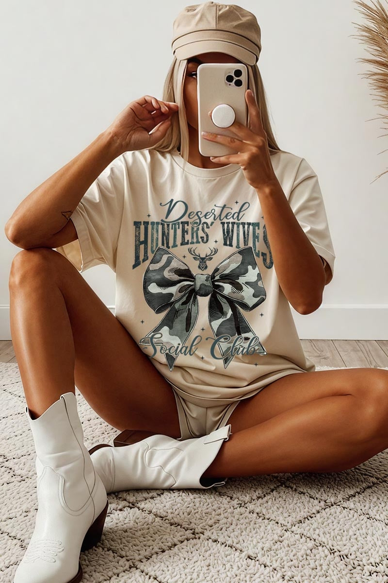 US3001P-E3193 Huntersu2019 Wives Social Club Graphic Plus Tee $16