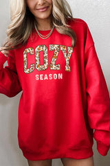 UL180-E3082 Cozy Season Graphic Sweatshirt $20