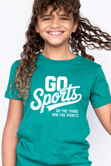US3001Y-E3103Z Go Sports Kids Graphic Tee $11