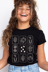 US3001Y-E3101Z Autumn Kids Graphic Tee $11
