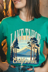 US3001P-E3059 Lake Tahoe Graphic Plus Tee $16