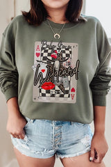 UL180-E3099 Retro Wildcard Graphic Sweatshirt $20