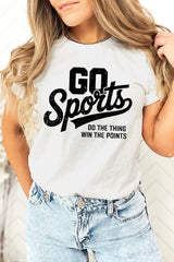 US3001-E3103 Go Sports Graphic Tee $12.5