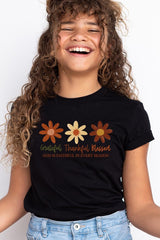 US3001Y-E3165Z Boho Fall Christian Kids Graphic Tee $11