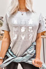 US3001P-E3215 Christmas Icons Graphic Plus Tee $16