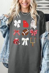 5000-E3080 Georgia Football Graphic Heavy Cotton Tee $9