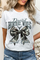 US3001-E3193 Hunters Wives Social Club Graphic Tee $12.5