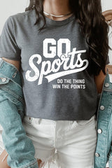US3001P-E3103 Go Sports Graphic Plus Tee $16