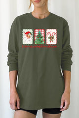 UL240-E3201 Most Wonderful Time Graphic Long Sleeve Tee $13.75