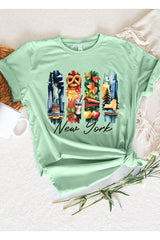 US3001P-E3061NY New York State Brushstroke Graphic Plus Tee $16
