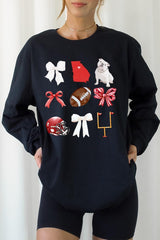UL240-E3080 Georgia Football Graphic Long Sleeve Tee $13.75