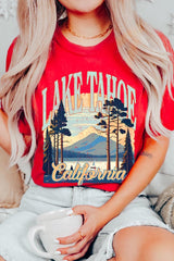 US3001-E3059 Lake Tahoe Graphic Tee $12.5