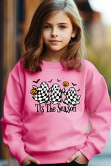 UL180B-E3124Z Retro Ghosts Kids Graphic Sweatshirt $20