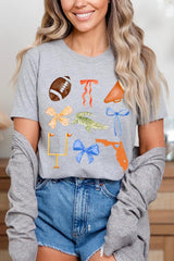 US3001P-E3078 Florida Football Graphic Plus Tee $16