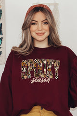 UL180P-E3105 Spooky Season Halloween Graphic Plus Sweatshirt $25