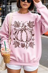 UL180-E3162 Fall Pumpkin Graphic Sweatshirt $20