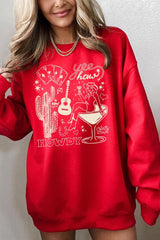UL180-E3097 Cowgirl Country Music Graphic Sweatshirt $20