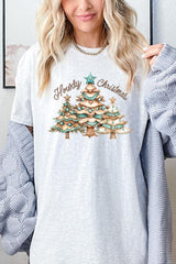5000P-E3185 Howdy Christmas Graphic Plus Heavy Cotton Tee $12.75