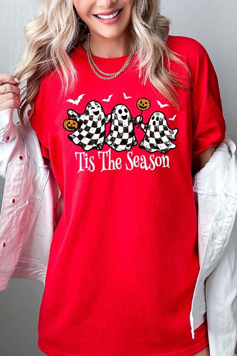 5000-E3124 Retro Ghosts Graphic Heavy Cotton Tee $9