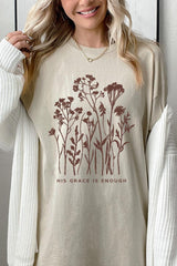 5000P-E3146 Christian Wildflower Graphic Plus Heavy Cotton Tee $12.75