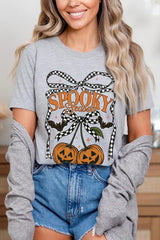US3001P-E3085 Pumpkin Cherries Graphic Plus Tee $16