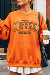 UL180-E3207 Coffee Weather Graphic Sweatshirt $20