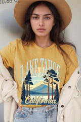 US3001-E3059 Lake Tahoe Graphic Tee $12.5