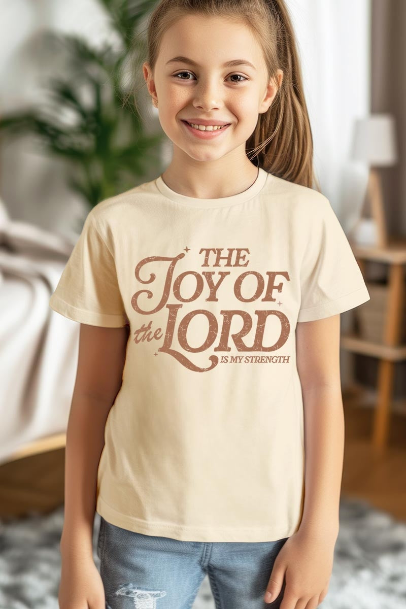 US3001Y-E3179Z Joy of the Lord Kids Graphic Tee $11
