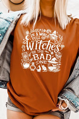 US3001P-E3139 In a World of Witches Graphic Plus Tee $16