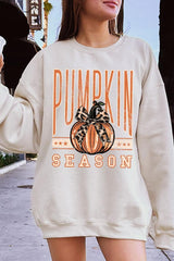 UL180P-E3145 Pumpkin Season Graphic Plus Sweatshirt $25