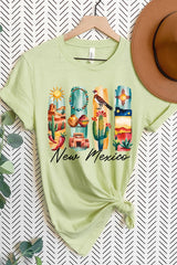 US3001-E3061NM New Mexico State Brushstroke Graphic Tee $12.5